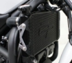 Afbeeldingen van Radiatorcover zwart Evotech Performance Honda NC700N '11-16