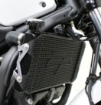 Afbeeldingen van Radiatorcover zwart Evotech Performance Honda NC700N '11-16