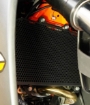 Afbeeldingen van Radiatorcover zwart Evotech Performance KTM RC 125 '14-21
