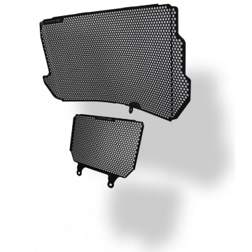 Toon details van Radiatorcover set zwart Evotech Performance Yamaha R1 '15-19 Afbeeldingen van Radiatorcover set zwart Evotech Performance Yamaha R1 '15-19