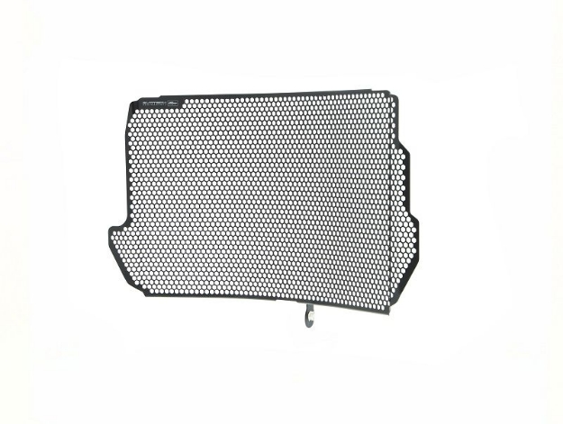 Afbeeldingen van Radiatorcover zwart Evotech Performance Yamaha R1M '20-