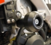 Afbeeldingen van Crash bobbins Evotech Performance Aprilia Tuono V4 1100 RR '15-16