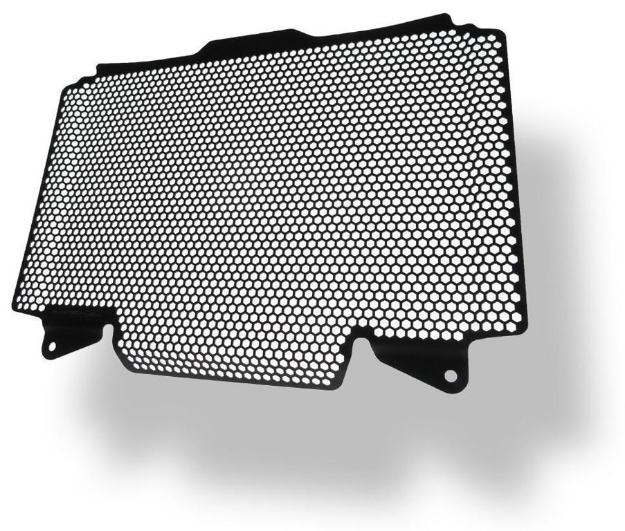 Afbeeldingen van Radiatorcover zwart Evotech Performance Honda CB650F '14-16