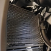 Afbeeldingen van Radiator / uitlaatbochten cover set zwart Evotech Performance Yamaha YZF-R3 '15-18