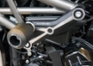 Afbeeldingen van Crash bobbins black/silver Evotech Performance Ducati Diavel 1260 '19-