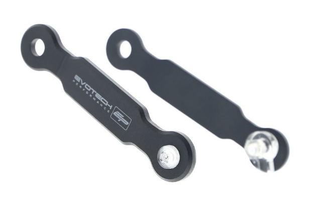 Afbeeldingen van Afdekplaatjes duo voetsteunen Evotech Performance Ducati Supersport S '17-20