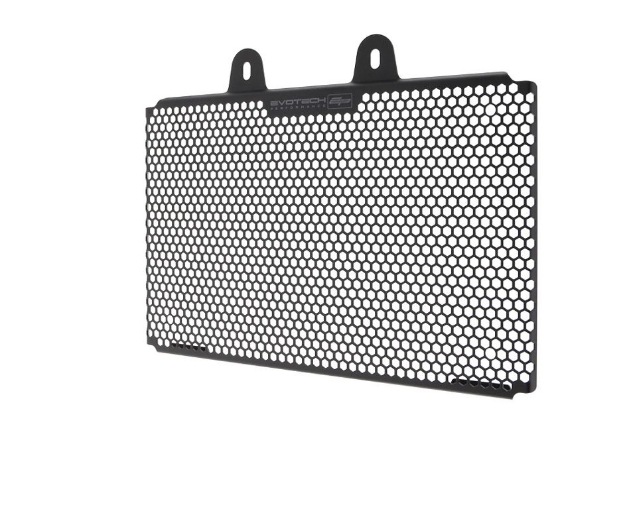 Afbeeldingen van Radiator cover zwart Evotech Performance KTM 125 Duke '17-