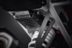 Afbeeldingen van Uitlaatsteun met spanningsregelaar cover Evotech Performance KTM 125 Duke '17-