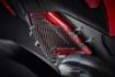 Afbeeldingen van Afdekplaat duo voetsteunen / benzine tank Evotech Performance Ducati Panigale V4 '18-20
