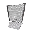 Afbeeldingen van Radiator/oliekoeler cover set zwart Evotech Performance BMW S1000XR '20-
