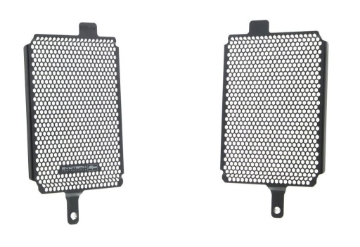 Toon details van Radiatorcover set zwart Evotech Performance BMW R1250GS LC Adventure '19- Afbeeldingen van Radiatorcover set zwart Evotech Performance BMW R1250GS LC Adventure '19-