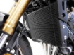 Afbeeldingen van Radiatorcover zwart Evotech Performance Honda CBR650R '21-23