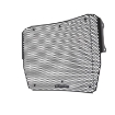 Afbeeldingen van Radiatorcover zwart Evotech Performance Triumph Speed Triple 1200 RS '21-