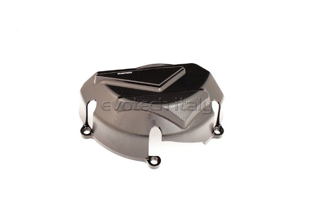 Afbeeldingen van Engine protector links zilver Evotech KTM 790 Duke '18- zilver