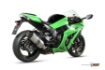 Afbeeldingen van MIVV titanium Power Evo 'Replica' systeem met Speed Edge demper Kawasaki ZX10-R '11-