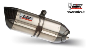 Toon details van MIVV Power EVO compleet titanium systeem met Suono Full Titanium dempers Yamaha R1 '09- Afbeeldingen van MIVV Power EVO compleet titanium systeem met Suono Full Titanium dempers Yamaha R1 '09-