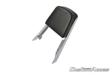 Toon details van Sissybar RVS Custom Acces model Confort voor diverse Harley Davidson modellen Afbeeldingen van Sissybar RVS Custom Acces model Confort voor diverse Harley Davidson modellen