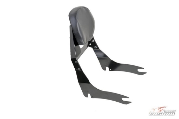 Toon details van Sissybar zwart Custom Acces model CL1 voor diverse Harley Davidson modellen Afbeeldingen van Sissybar zwart Custom Acces model CL1 voor diverse Harley Davidson modellen