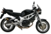 Afbeeldingen van MIVV GP steel black demper Suzuki SV650N/S '99-'02