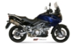 Afbeeldingen van MIVV Suono Steel RVS dempers Suzuki DL1000 '02-'11