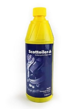 Toon details van Scottoiler navul-flacon 500ml Traditional oil Afbeeldingen van Scottoiler navul-flacon 500ml Traditional oil
