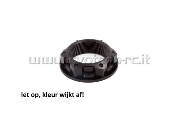 Afbeeldingen van Balhoofdmoer Evotech aluminium TB-009B-Mat zwart