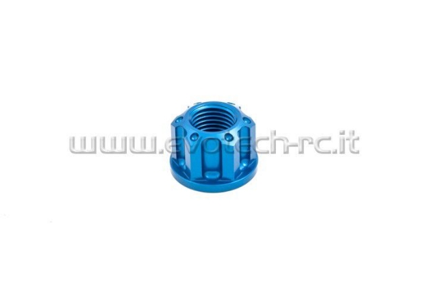 Afbeeldingen van Achterasmoer aluminium Evotech TB-016A-Blauw