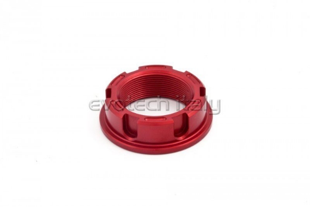 Afbeeldingen van Swingarmmoer Yamaha R1 '07-12 (rechts) Evotech TB-020-Rood