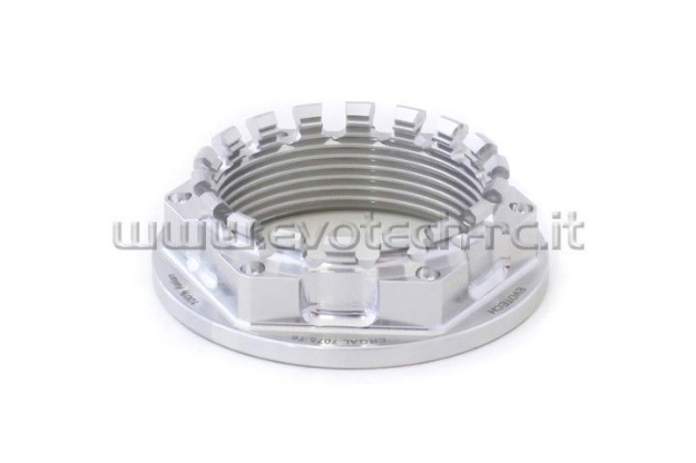 Afbeeldingen van Tandwielmoer aluminium Evotech KTM 1290 Superduke (TB-023T)-Zilver