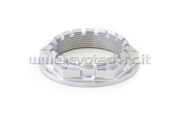 Afbeeldingen van Achterwielmoer aluminium Evotech KTM 1290 Superduke (TB-024AW)-Zilver