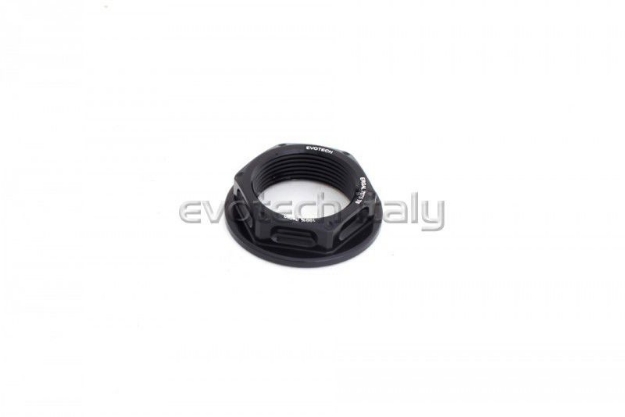 Afbeeldingen van achterwielmoer aluminium Evotech TB-028-Zwart