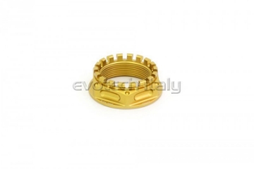 Toon details van achterasmoer aluminium Evotech TB-031-Goud Afbeeldingen van achterasmoer aluminium Evotech TB-031-Goud