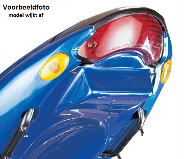 Toon details van Tailguard standaard zwart Suzuki SV650N / SV650S -2002 Afbeeldingen van Tailguard standaard zwart Suzuki SV650N / SV650S -2002