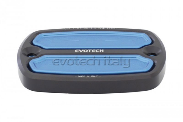 Afbeeldingen van Remvloeistofreservoircover Evotech voor Yamaha T-MAX-blauw