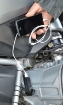 Afbeeldingen van Haakse DIN stekker met USB ingang Baas 12V - 5V - 2A