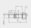 Afbeeldingen van Kick stand pivot screw Ducati Panigale V4