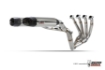 Afbeeldingen van MIVV Power Steel compleet RVS systeem met Suono RVS dempers Yamaha R1 '09-