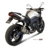 Afbeeldingen van MIVV Suono Steel Black RVS demper Yamaha FZ1/Fazer