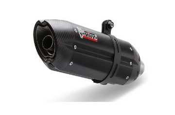 Toon details van MIVV systeem met Suono Steel Black demper Yamaha MT-09 '13-20 Afbeeldingen van MIVV systeem met Suono Steel Black demper Yamaha MT-09 '13-20