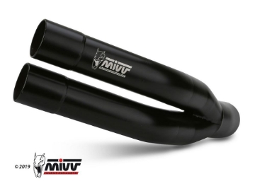 Toon details van MIVV Double Gun Black demper Yamaha MT-03 '16- Afbeeldingen van MIVV Double Gun Black demper Yamaha MT-03 '16-
