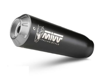 Toon details van MIVV systeem met X-M1 Black RVS demper Yamaha MT-09 '13- Afbeeldingen van MIVV systeem met X-M1 Black RVS demper Yamaha MT-09 '13-