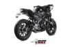 Afbeeldingen van MIVV systeem met MK3 RVS Yamaha MT-125 '20-