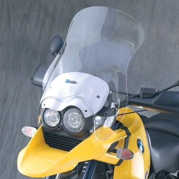 Toon details van Vervangingsruit Ztechnik tall and wide transparant BMW R1150GS Afbeeldingen van Vervangingsruit Ztechnik tall and wide transparant BMW R1150GS