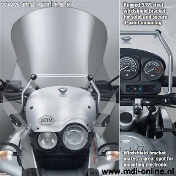 Toon details van Vervangingsruit National Cycle tall touring transparant BMW R1150GS Adventure '02-05 Afbeeldingen van Vervangingsruit National Cycle tall touring transparant BMW R1150GS Adventure '02-05