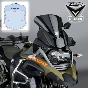 Toon details van Vervangingsruit ZTechnik VStream sport donker getint BMW R1200/1250GS LC / ADV '13- Afbeeldingen van Vervangingsruit ZTechnik VStream sport donker getint BMW R1200/1250GS LC / ADV '13-