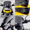 Afbeeldingen van Vervangingsruit ZTechnik short sport donker getint BMW F650/800GS '08-