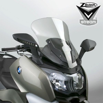 Toon details van Vervangingsruit ZTechnik Vstream sport licht getint BMW C650GT '12- Afbeeldingen van Vervangingsruit ZTechnik Vstream sport licht getint BMW C650GT '12-