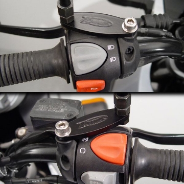 Toon details van Spiegelverbreders Ztechnik (set) BMW F650GS '04-'07 Afbeeldingen van Spiegelverbreders Ztechnik (set) BMW F650GS '04-'07