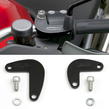 Toon details van Spiegelverbreders Ztechnik (set) BMW R1200GS Adventure '06-07 / '08-12 Afbeeldingen van Spiegelverbreders Ztechnik (set) BMW R1200GS Adventure '06-07 / '08-12