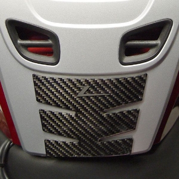 Toon details van Ztechnik carbon fiber tank protector BMW R1200R '06- / R1200RT '05- Afbeeldingen van Ztechnik carbon fiber tank protector BMW R1200R '06- / R1200RT '05-